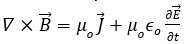 Ampere-Maxwell-law