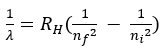 Rydberg-equation